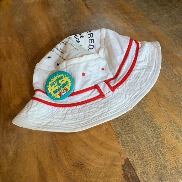 “Retired But Re-Hired” Vintage Joke Bucket Hat - Picture 12 of 12